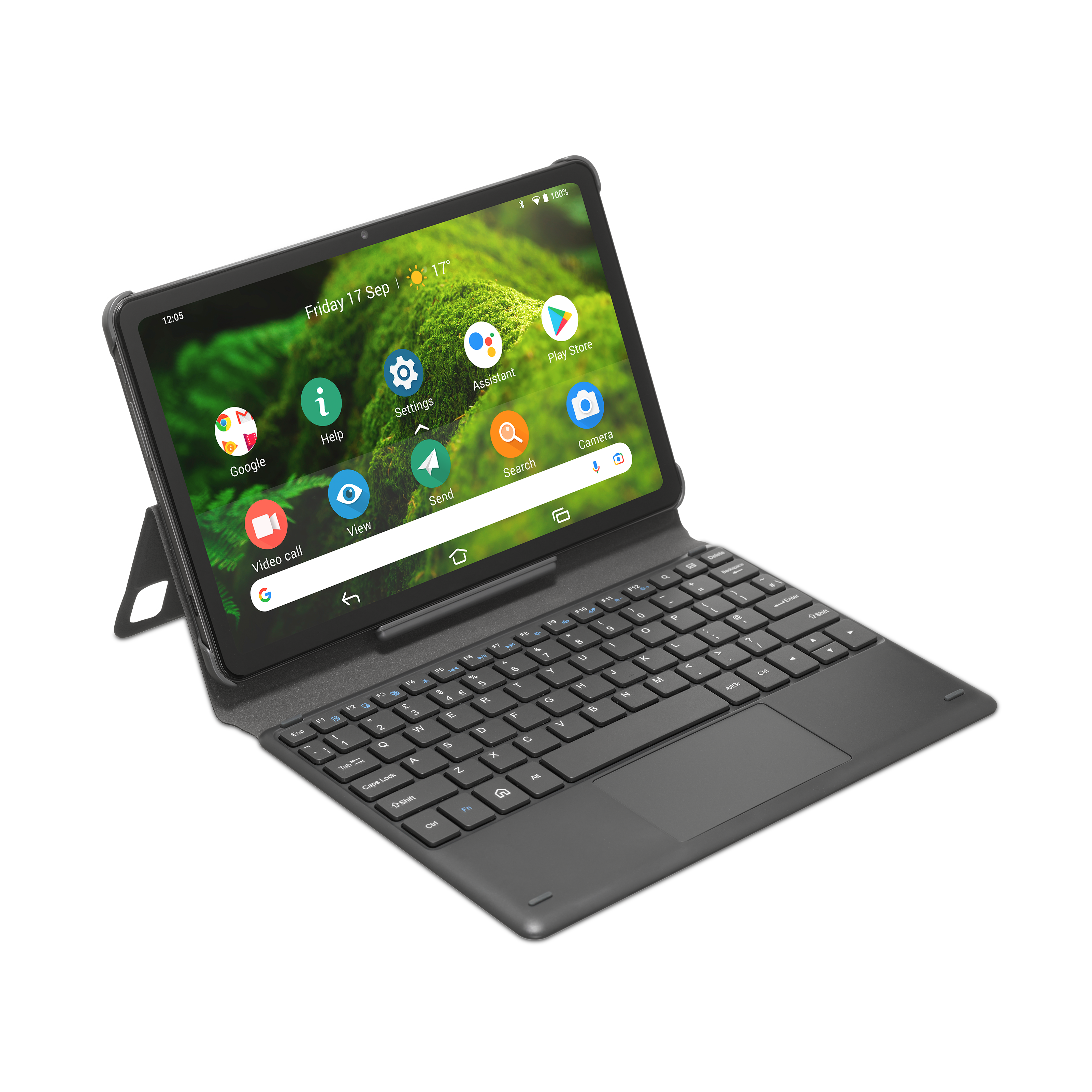 Tablette tactile avec clavier détachable - Doro Tablet + clavier