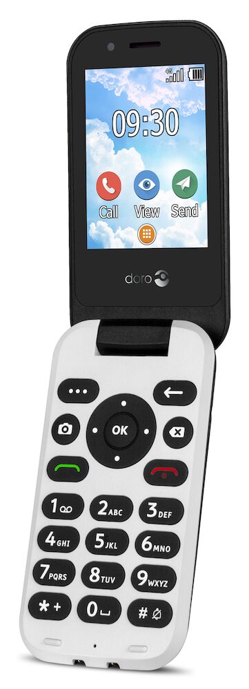 Doro 7030 : téléphone portable à clapet, téléphone senior 4G