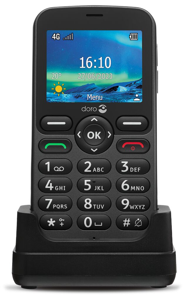 Téléphone portable bloc séniors Doro 2820 2,8 Micro SIM Bleu - Téléphone  portable basique - Achat & prix