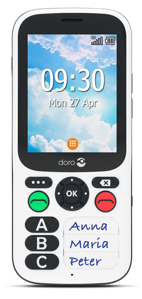 Doro 780X IUP - Le téléphone mobile spécial seniors - Bazile Telecom