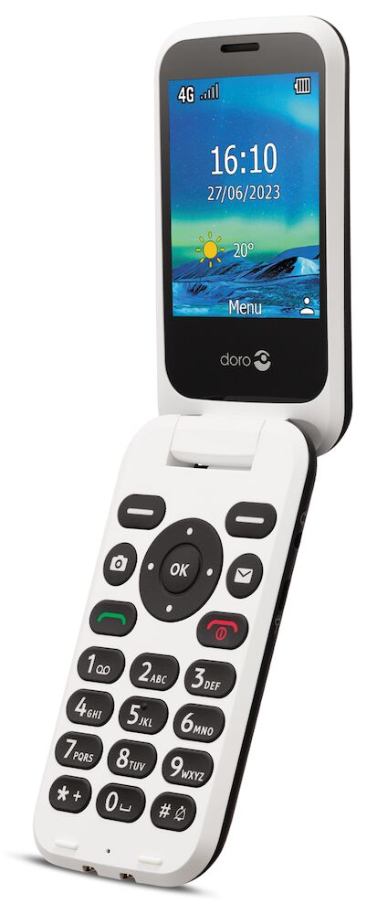 Primo by DORO 368 Téléphone portable pour séniors Touche SOS graphite -  Conrad Electronic France