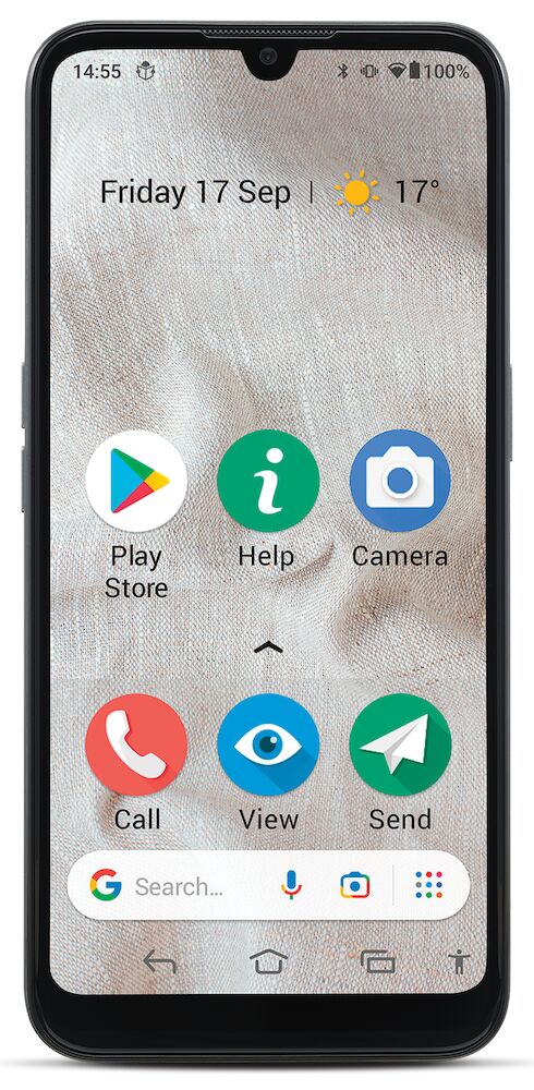 Doro 1361 Senior Mobile Phone 2.4″ – Dual Sim – Camera 2Mpx – Charging Base  – Black Colour – ECI-Solutions